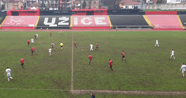 Детаљ са утакмице Златибора и Кабела у Ужицу