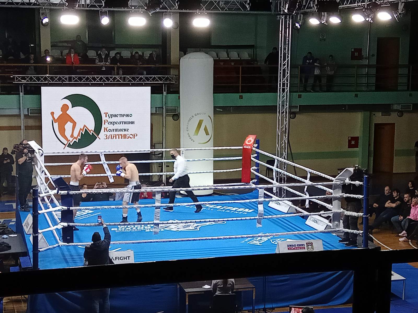 Детаљ са боксерске ревије на Златибору