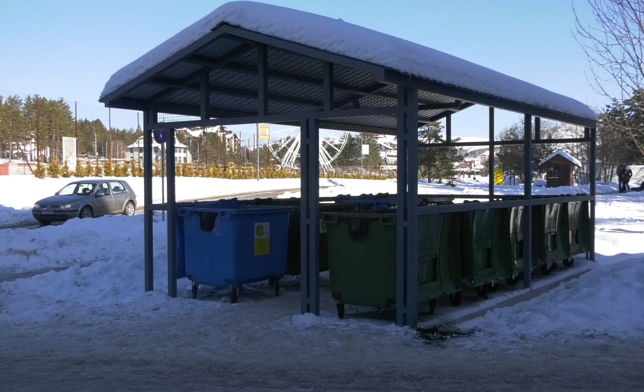 рециклажно острво 1