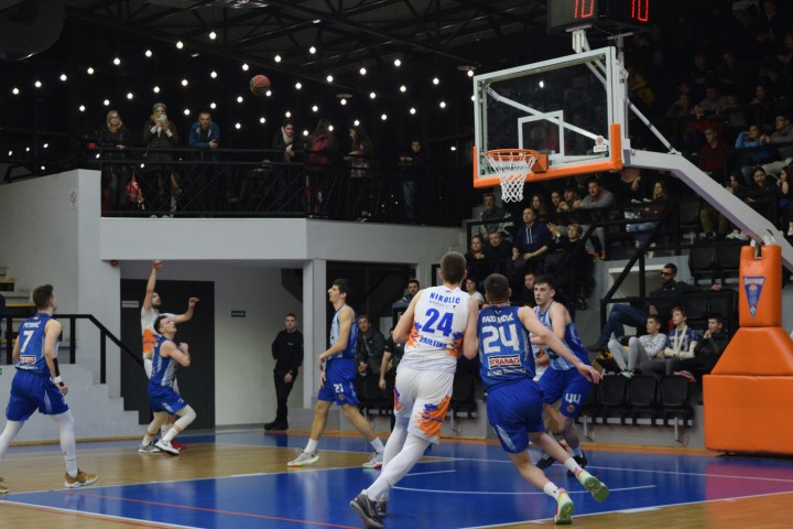 Кошаркаши Златибора на утакмици против Дунава 