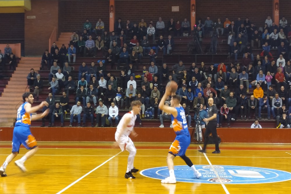 Детаљ са утакмице Златибора у Ужицу