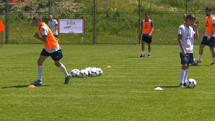 Тренинг на кампу Милана Бишевца