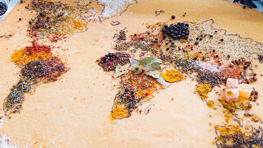 тесто карта