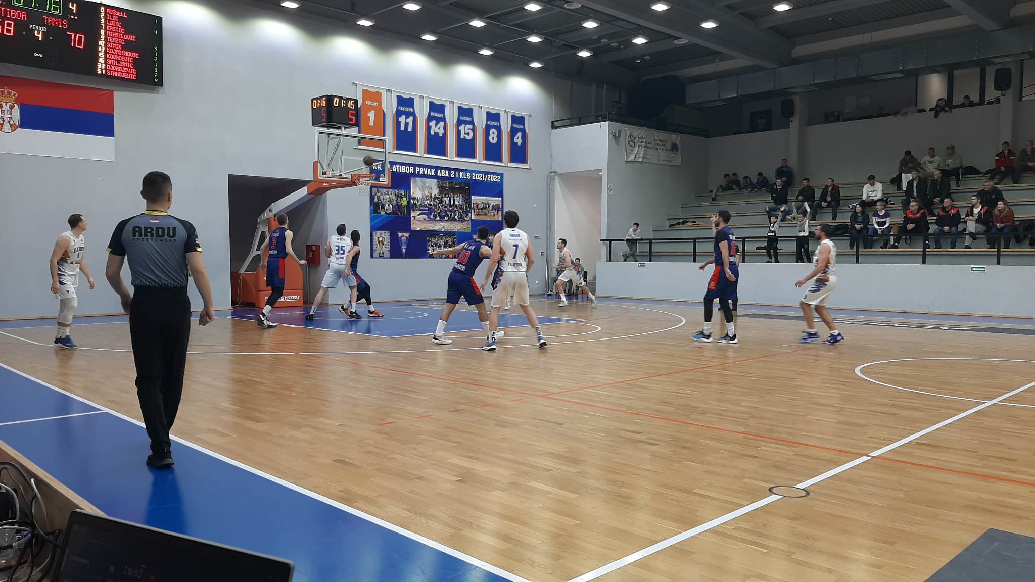 Утакмица кошаркаша Златибора Утакмица кошаркаша Златибора