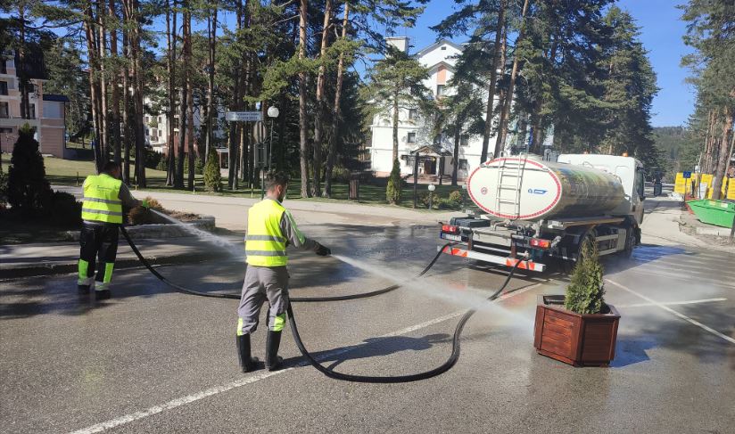 прање улица