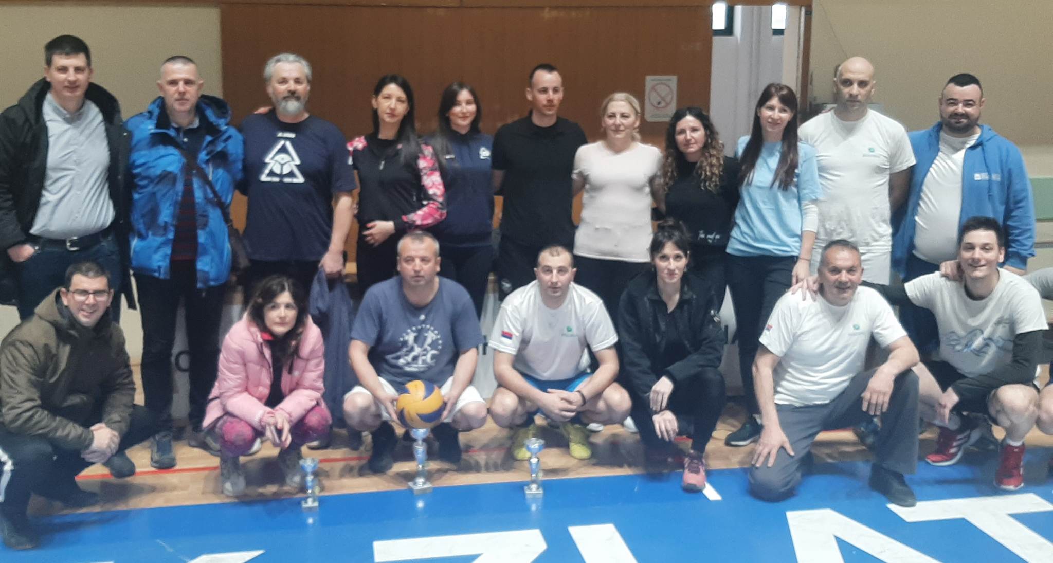 Освајачи прва три места у одбојци  Освајачи прва три места у одбојци