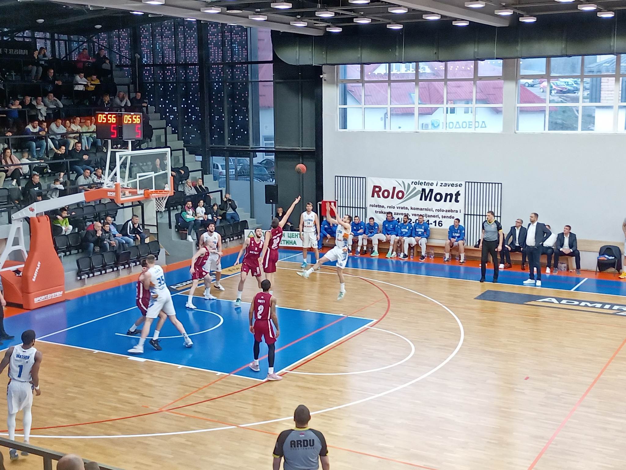 КК Златибор, детаљ са утакмице, илустрација вести 