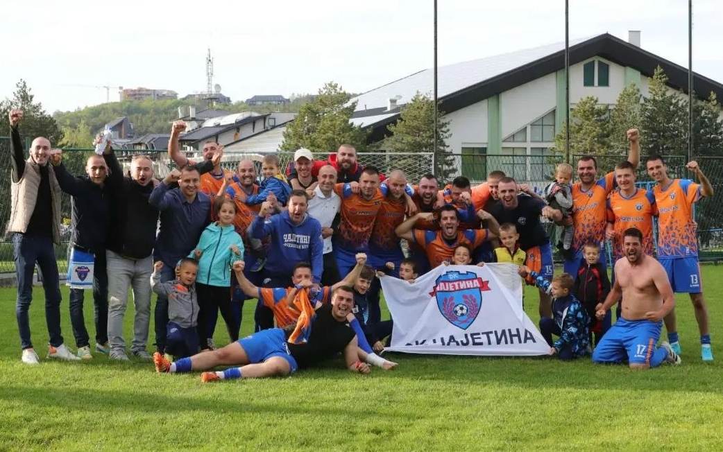 Фудбалери Чајетине славе победу Фудбалери Чајетине славе победу