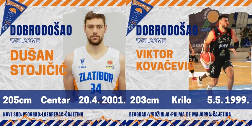 Нови кошаркаши Златибора Нови кошаркаши Златибора