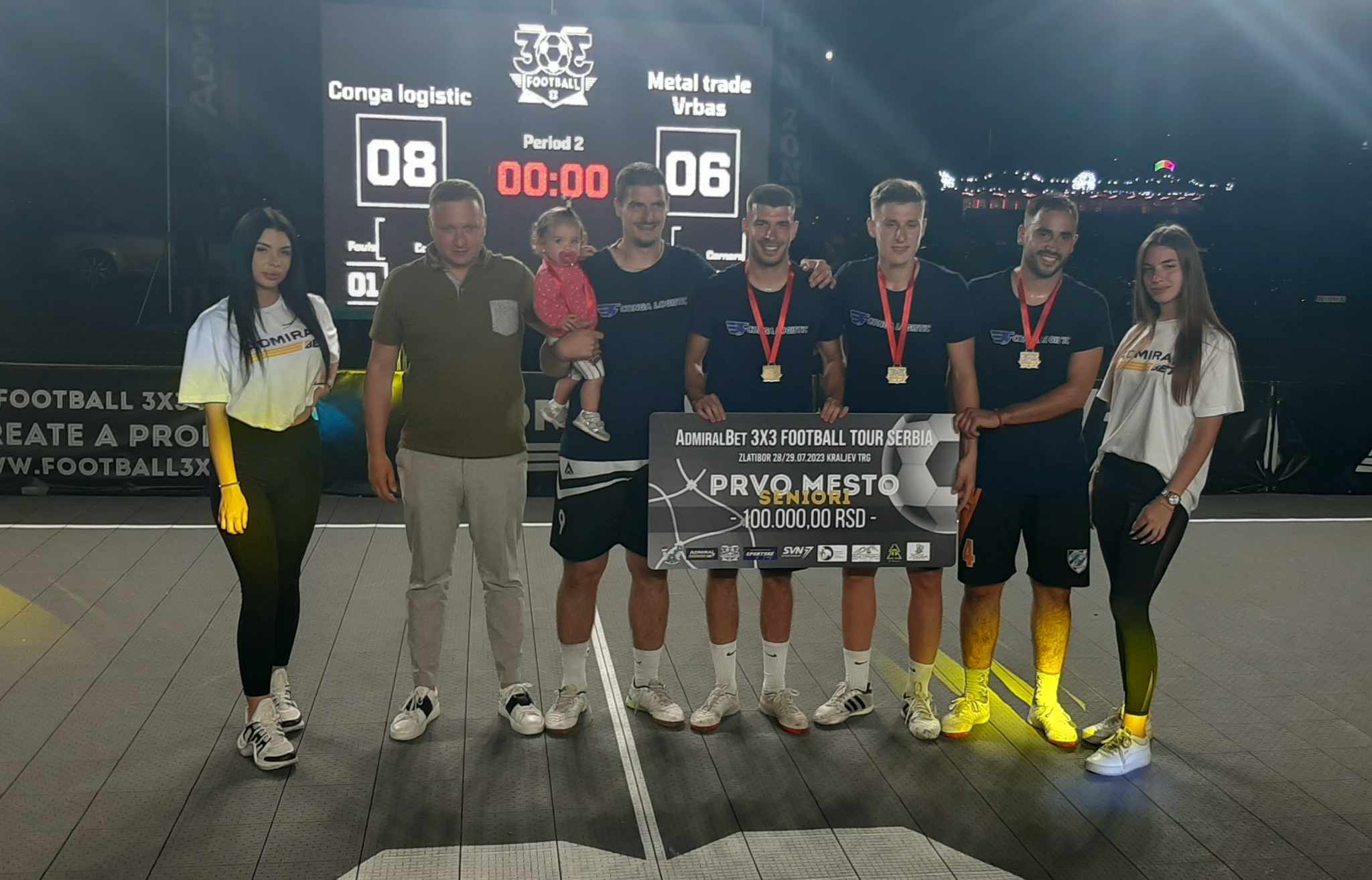 Победници првог турнира у фудбалу 3х3 на Златибору