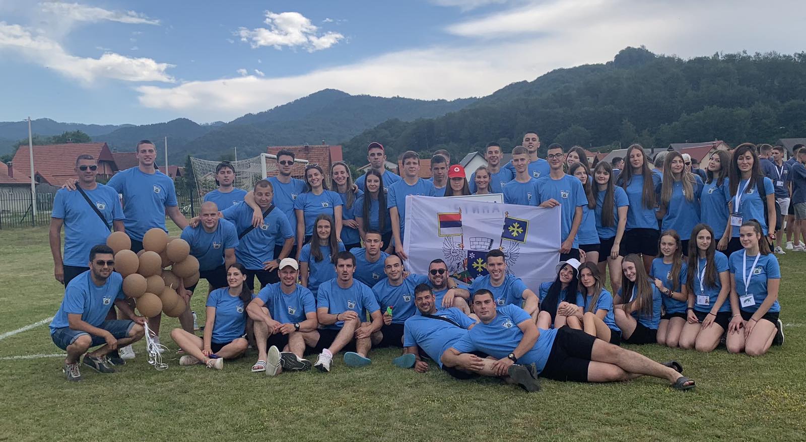 Спортисти Чајетине на отварању МОСИ у Колашину 