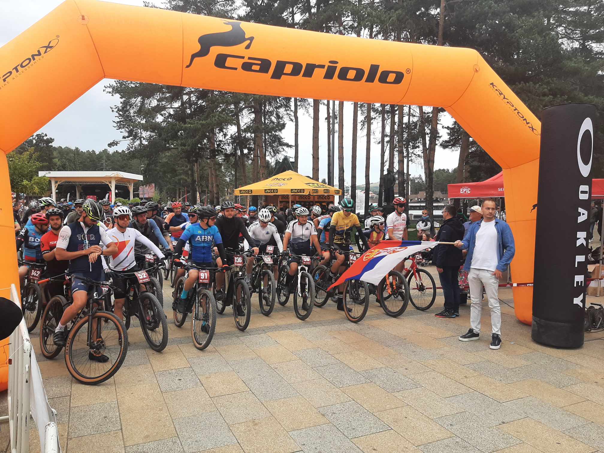 Први пут у оквиру организације „Сербиа епик“ на Златибору одржана је маратон трка намењена за теренске бицикле