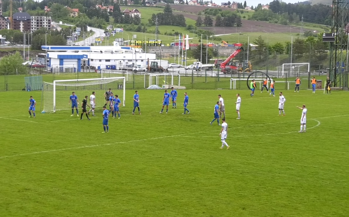 Утакмица Златибора на стадиону Швајцарија