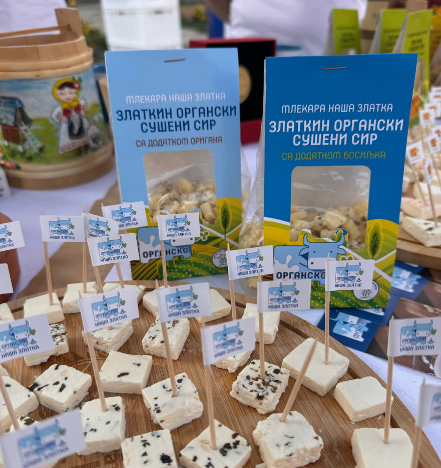 Млекара Наша Златка учествовала је на овогодишњем фестивалу природе и културног наслеђа