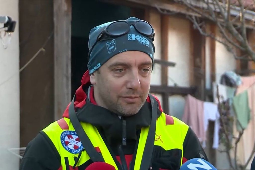 Дејан Шевковић из Горске службе спасавања