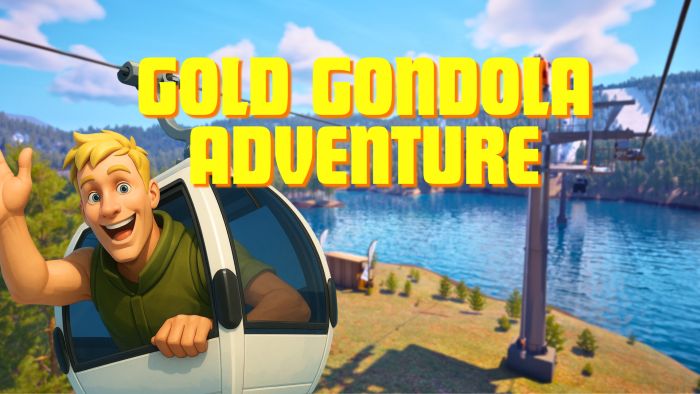 Gold gondola