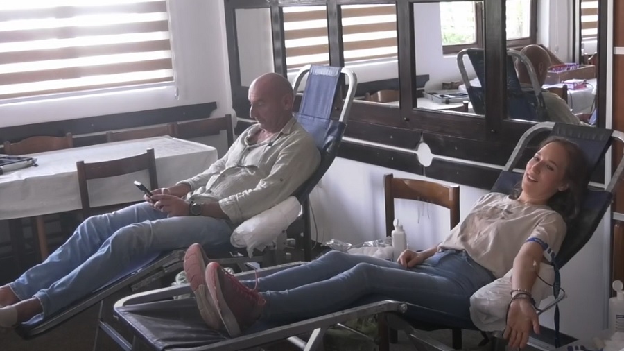 У Чајетини одржана акција добровољног давања крви 