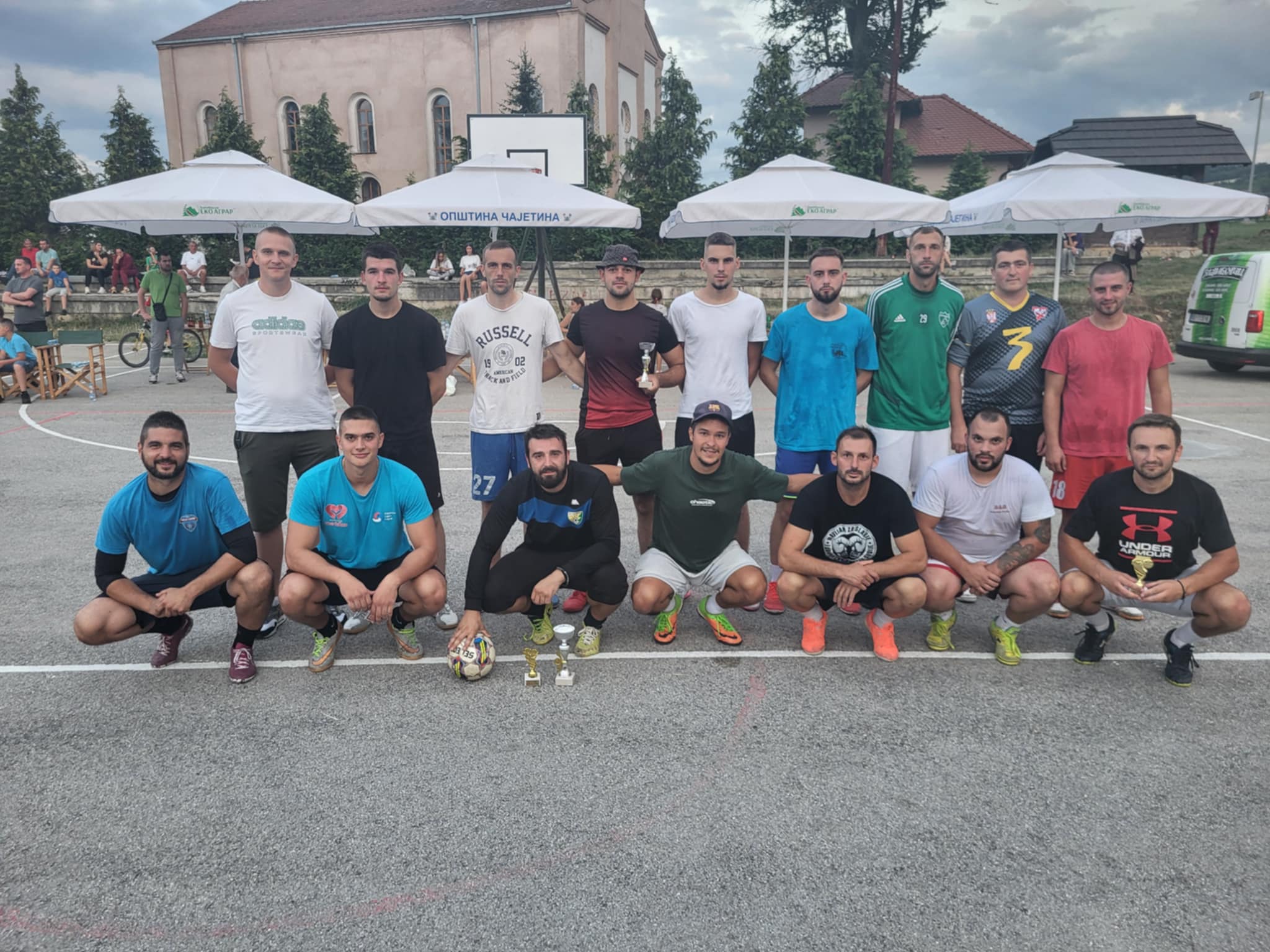 Најбоље три екипе на турниру у Мачкату