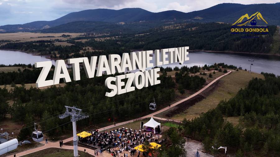 gondola kraj sezone