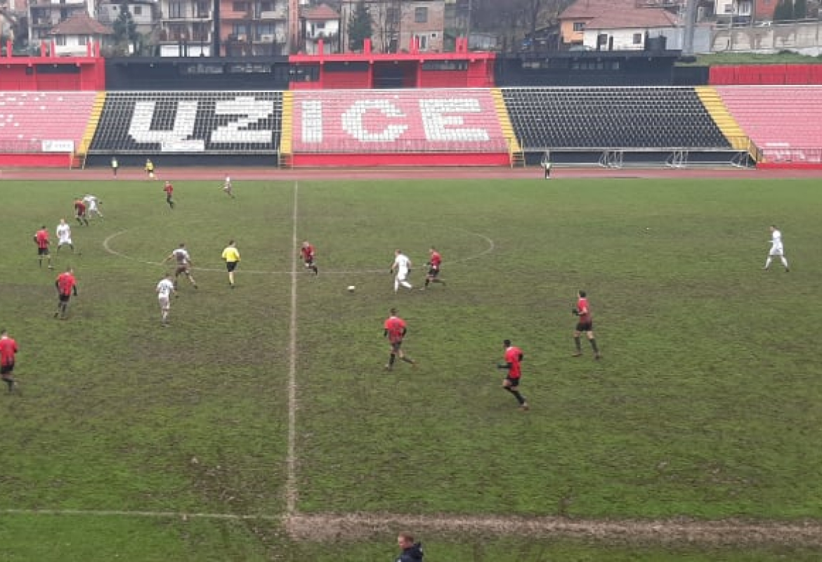 Детаљ са утакмице Златибора и Кабела у Ужицу