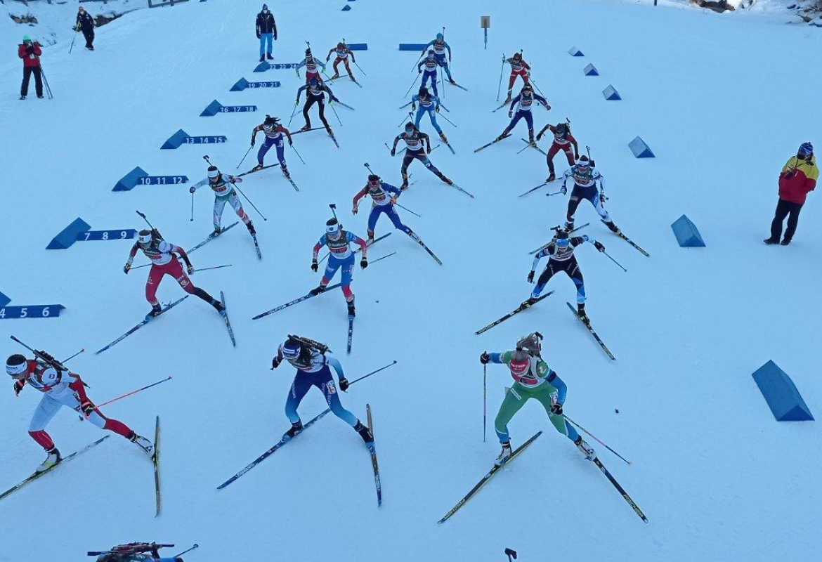 Биатлонци у Италији