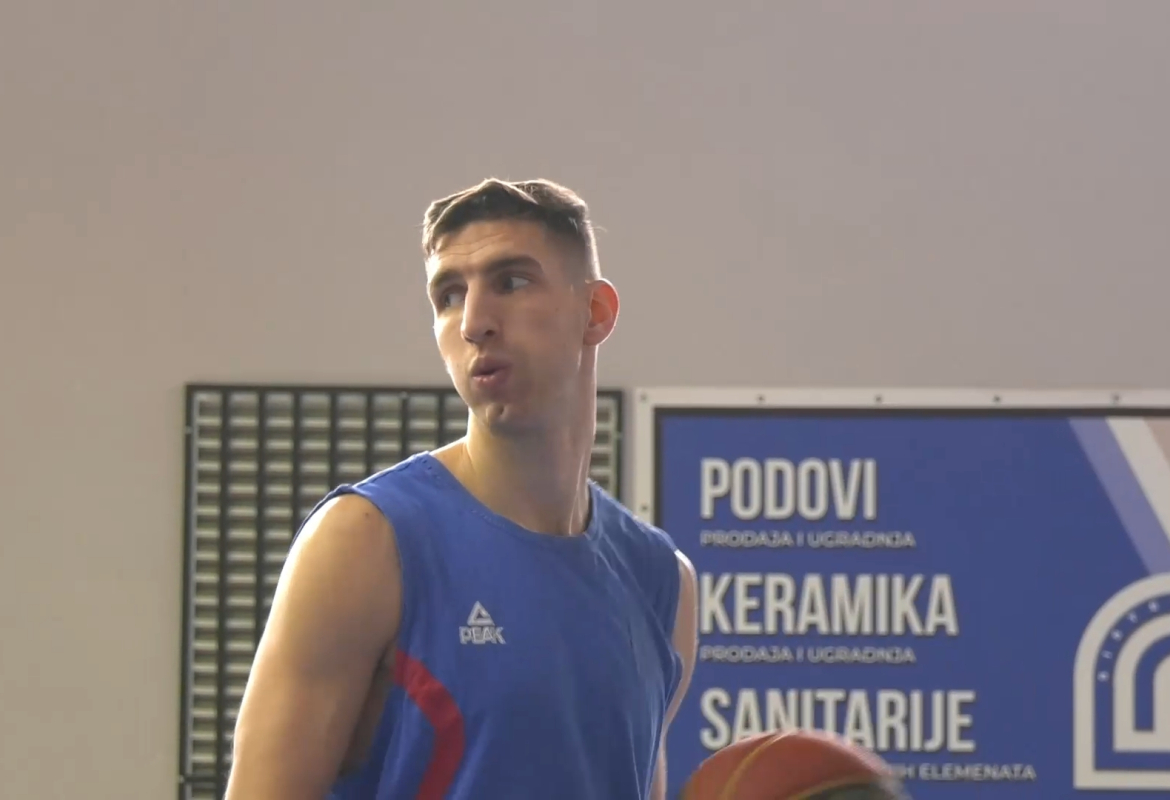 Душан Кутлешић на тренингу Златибора