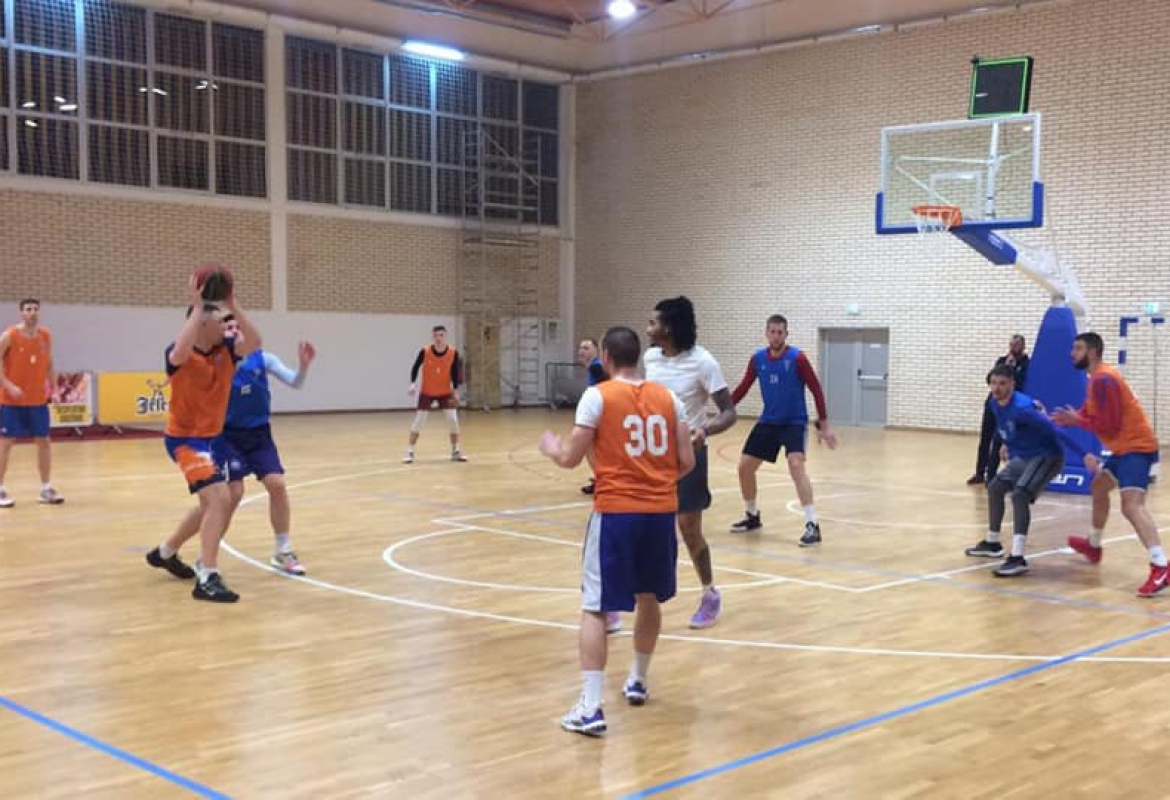 Кошаркаши на тренингу у Бања Луци