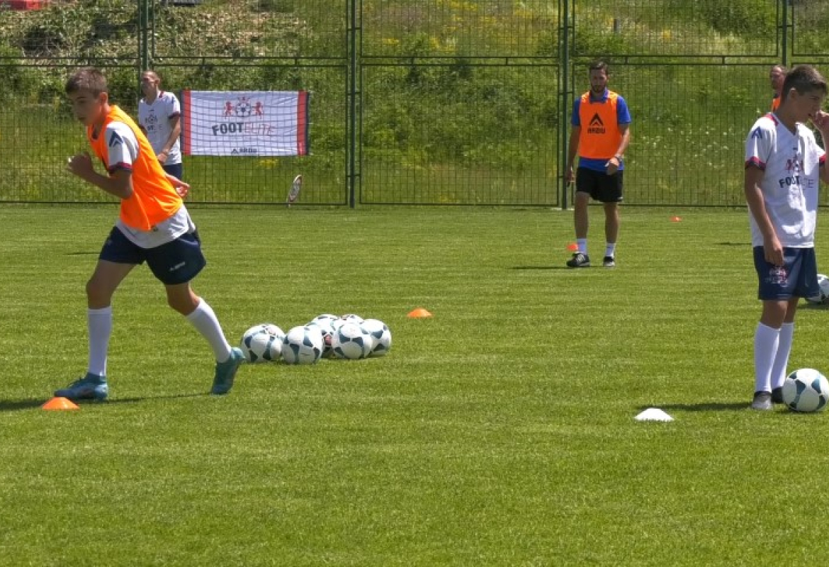 Тренинг на кампу Милана Бишевца