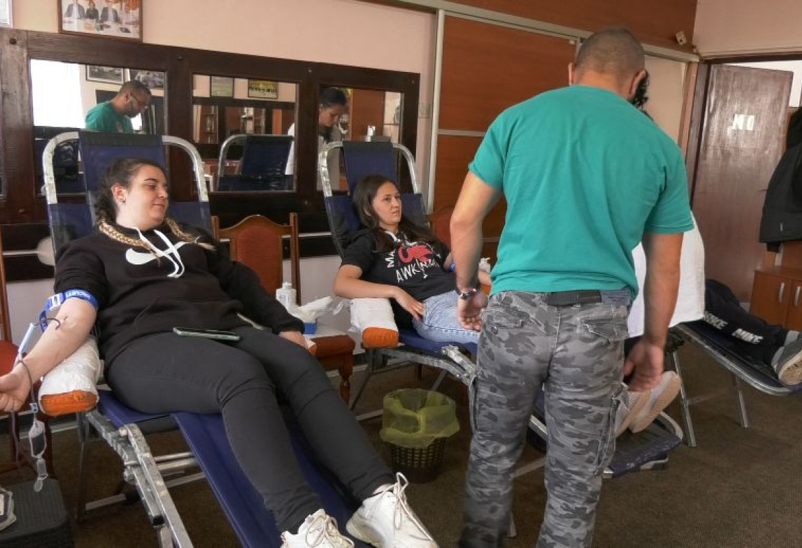 добровољног давања крви у Чајетини