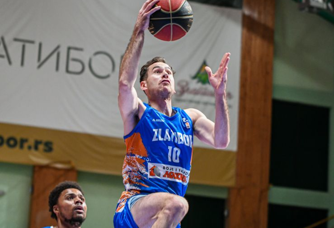 Брано Ђукановић на утакмици у ТРК Златибор