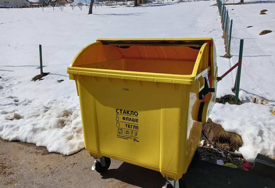 ИЗ КЈП "Златибор" Чајетина апелују да се у жуте контејнере искључиво одлаже стаклена амбалажа