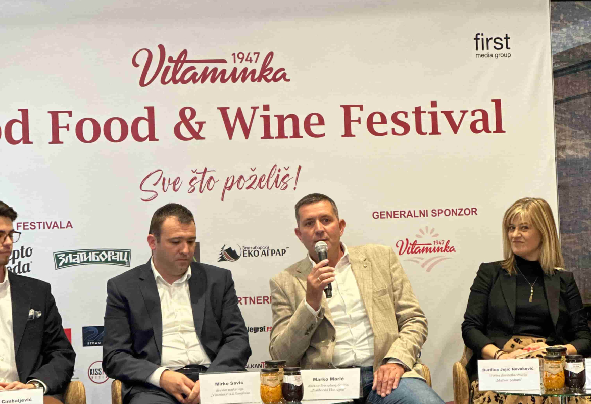 Златиборски Еко Аграр овогодишњи пријатељ ''Vitaminka good food and wine festival''