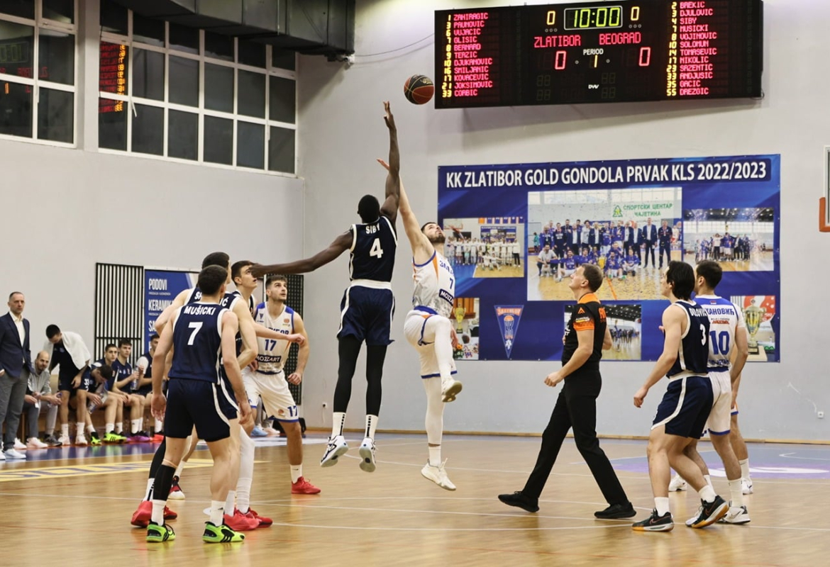 Екипа Златибор Моцарт победила ОКК Београд са 87:65  у 13. колу Адмирал бет Кошаркашке лиге Србије