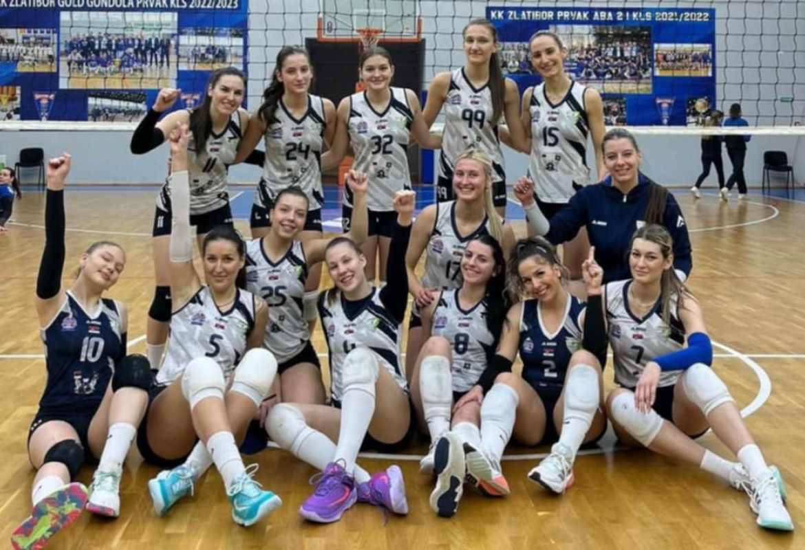 Одбојкашице Златибора после победе над Таковом