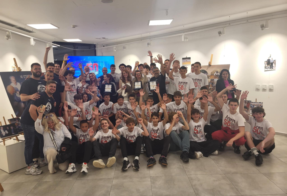 Данашњи учесници кампа на изложби