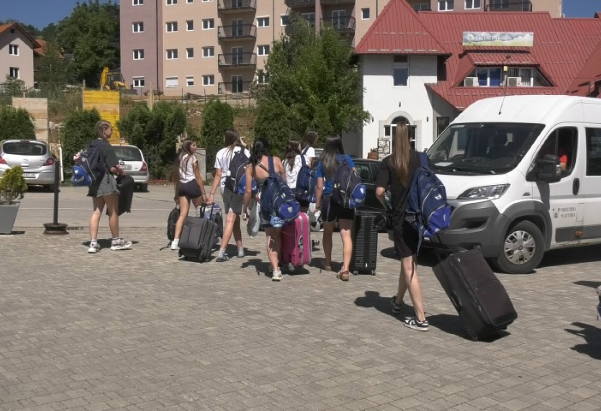 Полазак екипе у Вишеград