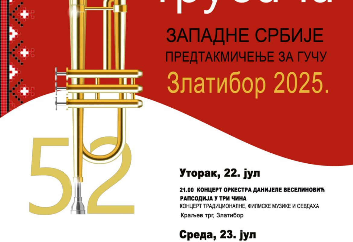 Sabor trubača Zlatibor 2025, Predtakmičenje za Guču