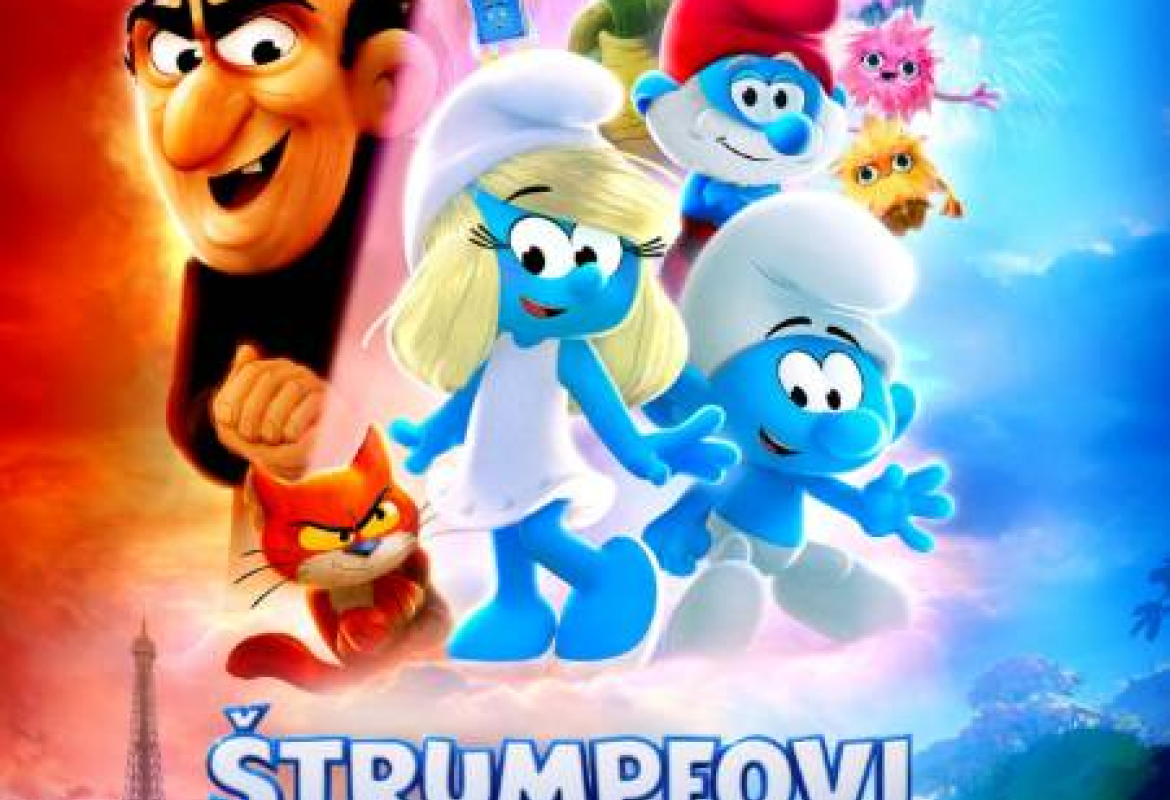 „Штрумпфови: Велики филм“ у биоскопу у Чајетини