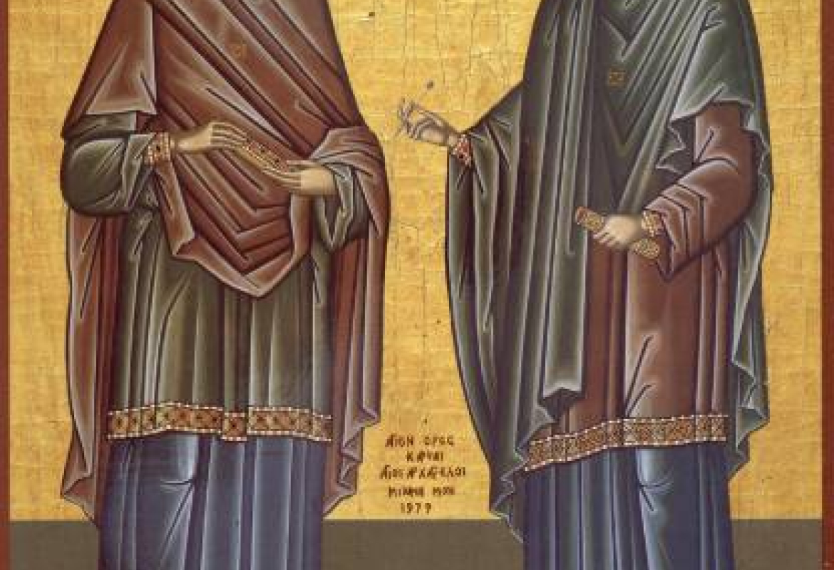 Светитељи Козма и Дамјан, икона 